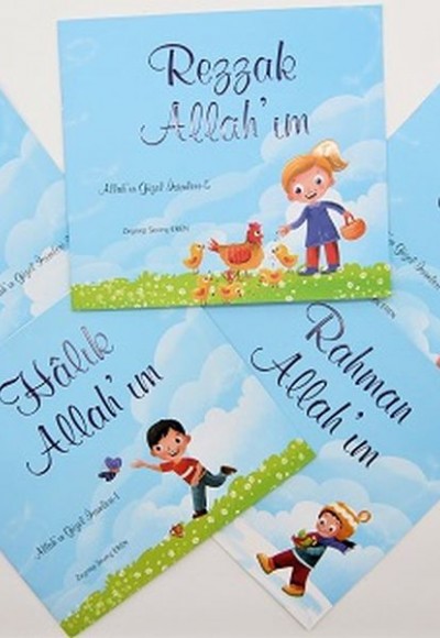 Allahın Güzel İsimleri 1 - 5 Kitap Takım