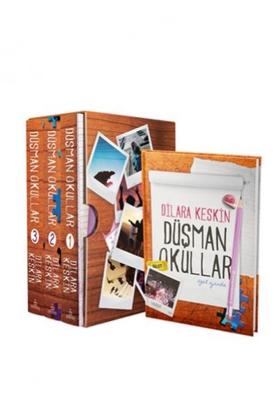 Düşman Okullar Seti - 3 Kitap Takım Ciltsiz