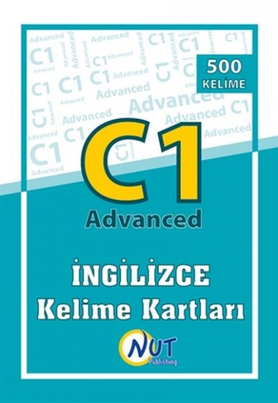 C1 Advanced İngilizce Kelime Kartları