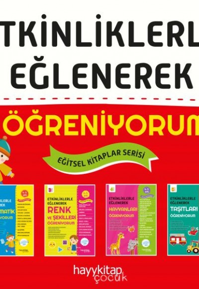 Etkinliklerle Eğlenerek Öğreniyorum - 6 Kitap Takım