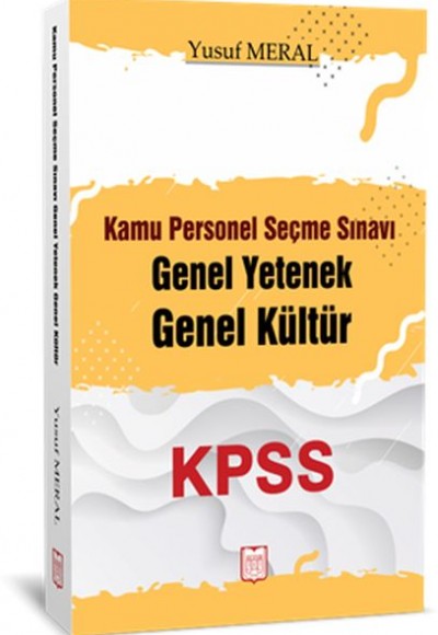 KPSS Kamu Personel Seçme Sınavı Genel Yetenek Genel Kültür