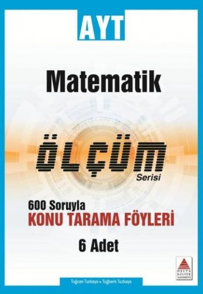 Delta AYT Matematik Konu Tarama Fasikülleri Ölçüm Serisi (Yeni)