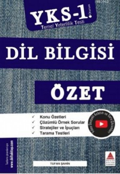 Delta Kültür TYT Dil Bilgisi Özet YKS 1. Oturum (Yeni)