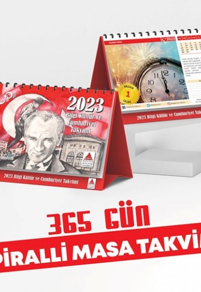 2023 Bilgi Kültür ve Cumhuriyet Takvimi