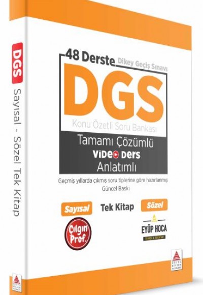 DGS Kitap Konu Özetli Soru Bankası Video Anlatımlı Tek Kitap