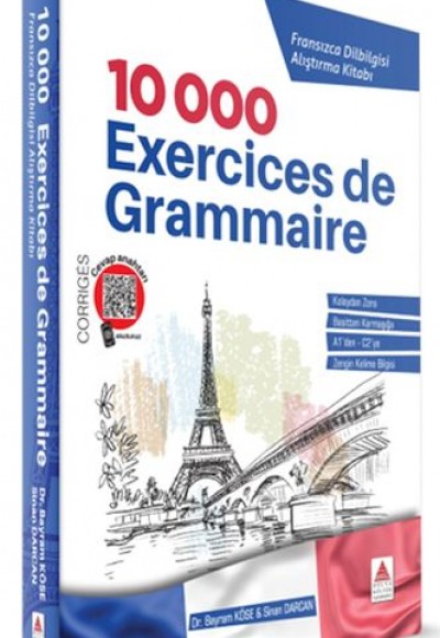 10 000 Exercices de Grammaire Fransızca Dilbilgisi Alıştırma Kitabı