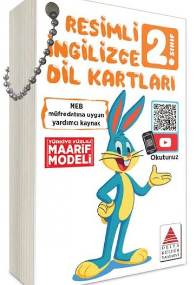 2. Sınıf Resimli İngilizce Dil Kartları