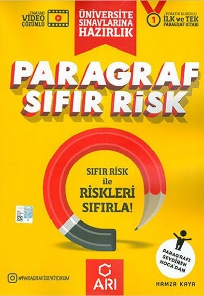 Arı Paragraf Sıfır Risk Soru Bankası (Yeni)