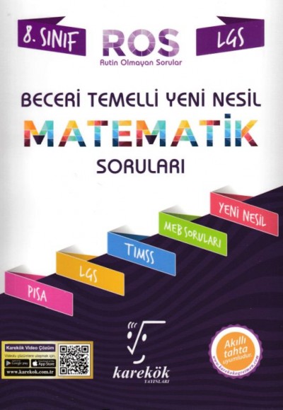 Karekök 8. Sınıf LGS Beceri Temelli Yeni Nesil Matematik Soruları (Yeni)