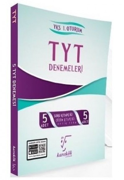 Karekök YKS TYT 5 Deneme Çözümlü (Yeni)