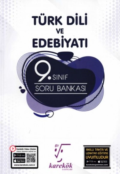 Karekök 9. Sınıf Türk Dili ve Edebiyatı Soru Bankası (Yeni)