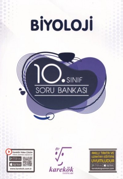 Karekök 10. Sınıf Biyoloji Soru Bankası (Yeni)