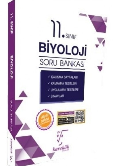 Karekök 11. Sınıf Biyoloji Soru Bankası (Yeni)