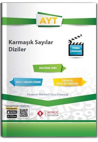 Sonuç AYT Karmaşık Sayılar Diziler Kazanım Merkezli Soru Kitapıçğı (Yeni)