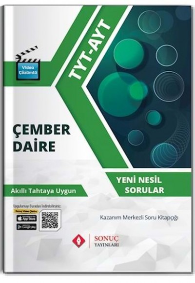 Sonuç TYT - AYT Çember Daire Kazanım Merkezli Soru Kitapçığı (Yeni)