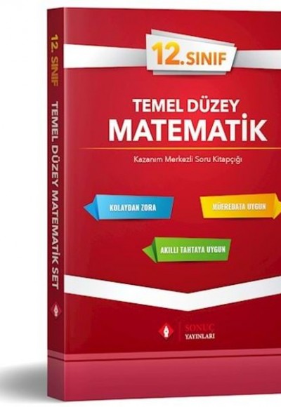 Sonuç 12. Sınıf Temel Düzey Matematik Tek Kitap (Yeni)