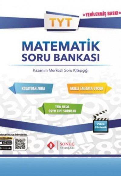 Sonuç TYT Matematik Soru Bankası Kazanım Merkezli Soru Kitapçığı (Yeni)