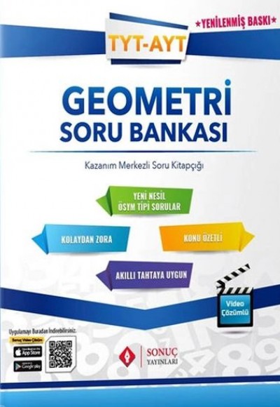 Sonuç 2022 TYT AYT Geometri Soru Bankası