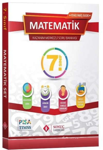 Sonuç 2022 7. Sınıf Matematik Modüler Set