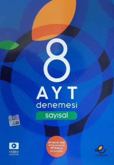 Endemik AYT Sayısal 8 Denemesi (Yeni)