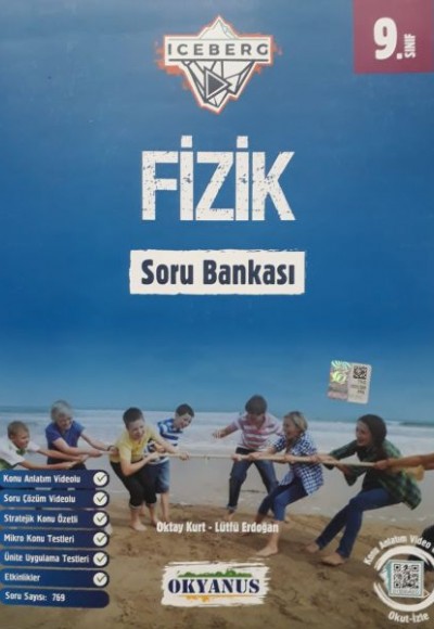 Okyanus 9. Sınıf Iceberg Fizik Soru Bankası (Yeni)