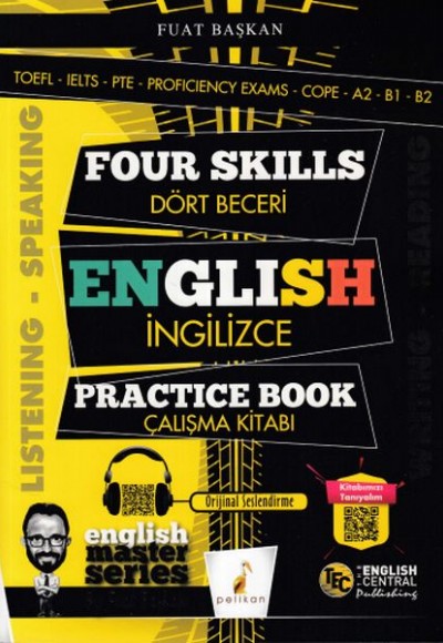 Four Skills English Practice Book (Dört Beceri İngilizce Çalışma Kitabı)