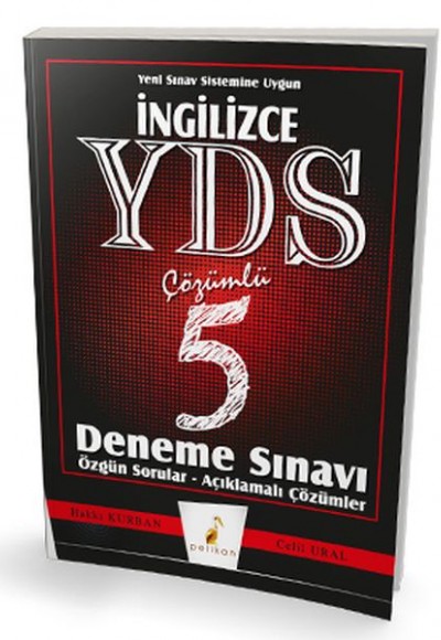 Pelikan İngilizce YDS Çözümlü 5 Deneme Sınavı