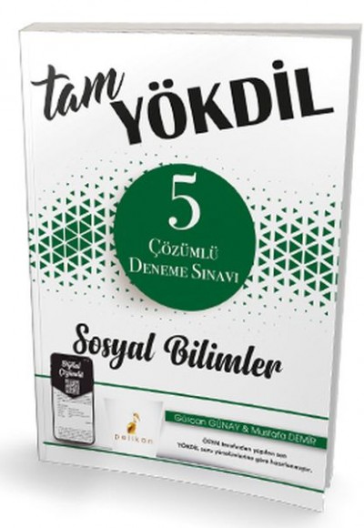 Pelikan Tam YÖKDİL Sosyal Bilimler Dijital Çözümlü 5 Deneme Sınavı