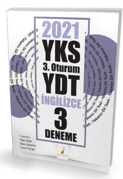 Pelikan 2021 YKS 3.Oturum YDT İngilizce 3 Deneme Sınavı (Yeni)