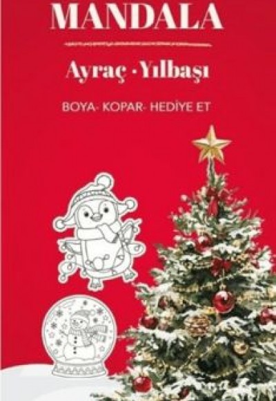 Mandala Ayraç - Yılbaşı Mandala Ayraç - Yılbaşı