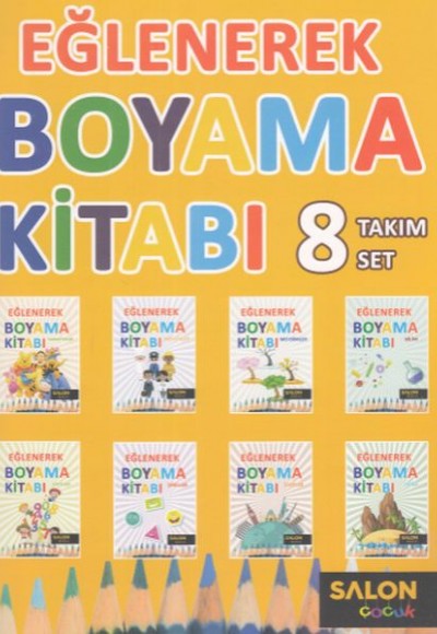 Eğlenerek Boyama (8 Takım Set)