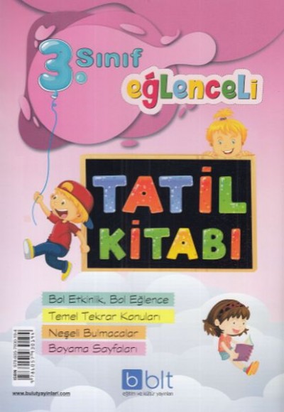 Bulut 3.Sınıf Eğlenceli Tatil Kitabı (Yeni)