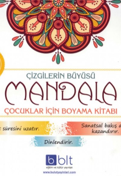 Çizgilerin Büyüsü Mandala Çocuklar İçin Boyama Kitabı