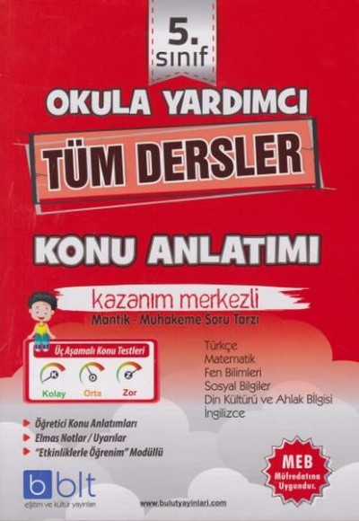 Bulut Eğitim 5. Sınıf Tüm Dersler Konu Anlatımlı (Yeni)