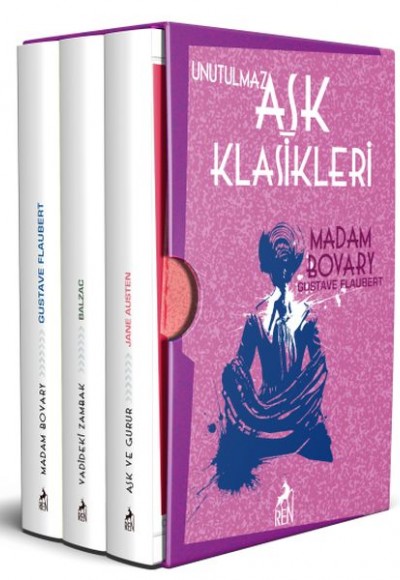 Unutulmaz Aşk Klasikleri - Aşk ve Gurur, Vadideki Zambak, Madam Bovary