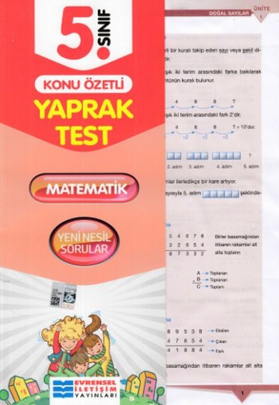 Evrensel 5. Sınıf Matematik Konu Özetli Yaprak Test (Yeni)