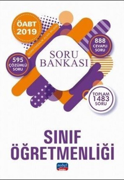 Nobel 2019 ÖABT Sınıf Öğretmenliği Soru Bankası (Yeni)