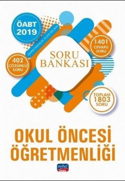 Nobel 2019 ÖABT Okul Öncesi Öğretmenliği - Soru Bankası (Yeni)