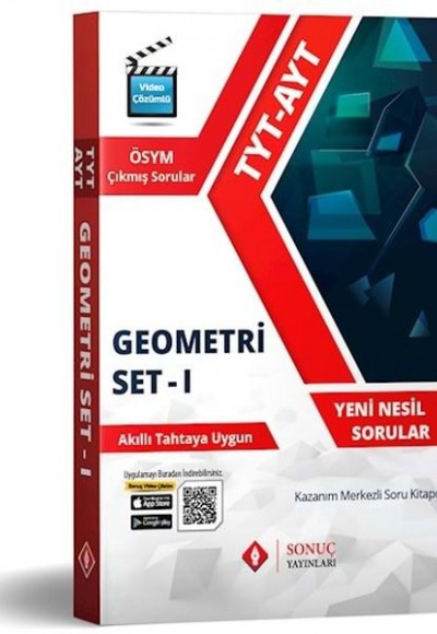 Sonuç TYT - AYT Geometri Set 1 ÖSYM Çıkmış Sorular (Yeni)