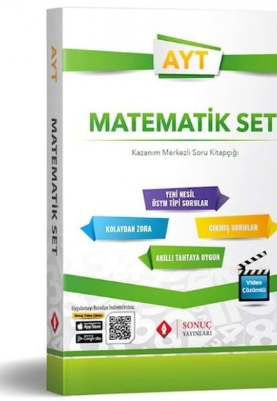 Sonuç AYT Matematik Set Kazanım Merkezli Soru Kitapçığı (Yeni)