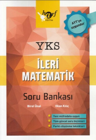 Harf Eğitim YKS İleri Matematik Soru Bankası (Yeni)