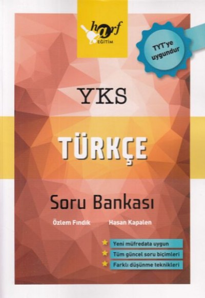 Harf Eğitim YKS Türkçe Soru Bankası (Yeni)