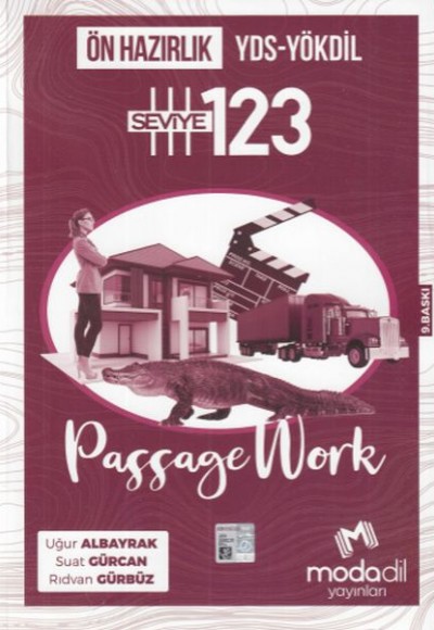 Modadil  YDS - YÖKDİL Passage Work Ön Hazırlık Seviye 1 2 3 (Yeni)