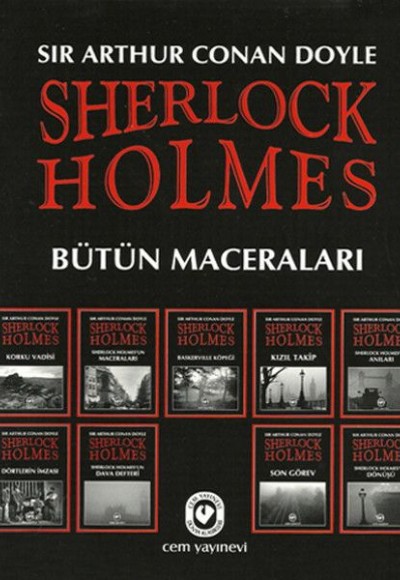 Sherlock Holmes Bütün Maceraları (9 Kitap Takım)