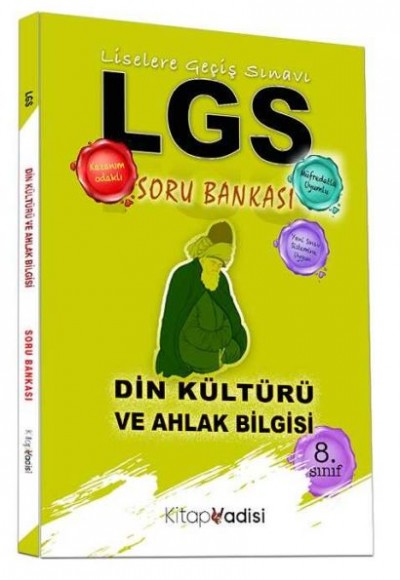 Kitap Vadisi 8. Sınıf LGS Din Kültürü ve Ahlak Bilgisi Soru Bankası