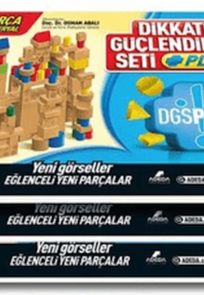 Dikkati Güçlendirme Seti Plus 7 Yaş Kitap