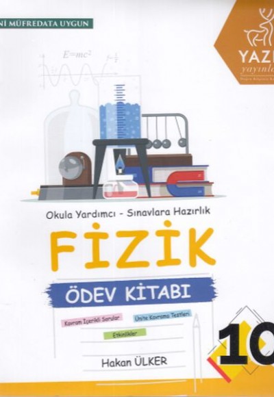 Yazıt 10. Sınıf Fizik Ödev Kitabı