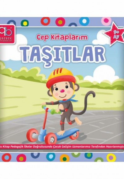 Q Bebek Dino Serisi - Q Bebek Cep Kitaplarım Taşıtlar