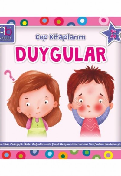 Q Bebek Dino Serisi - Q Bebek Cep Kitaplarım Duygular