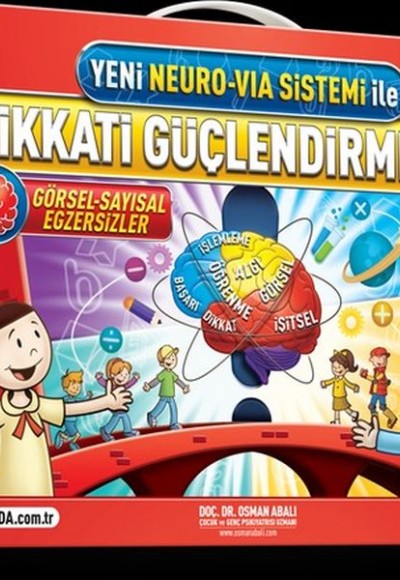 Yeni Neuro Via Sistemi İle Dikkati Güçlendirme Seti 5 Yaş (3 Kitap Karton Kutu)